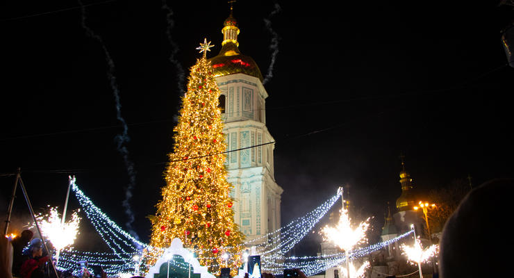 Киевская елка вошла в пятерку лучших в ЕС