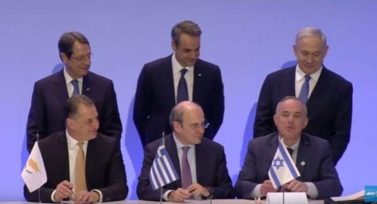 Греция, Израиль и Кипр будут строить газопровод
