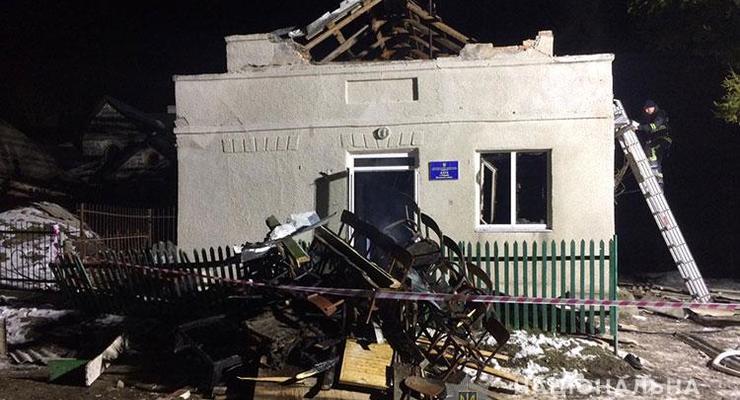 Полиция назвала причину взрыва в сельском клубе на Тернопольщине