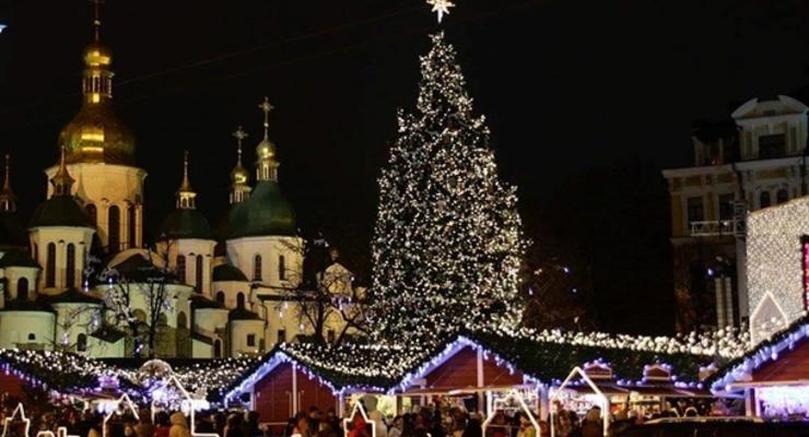На Рождество в Киеве ограничат движение
