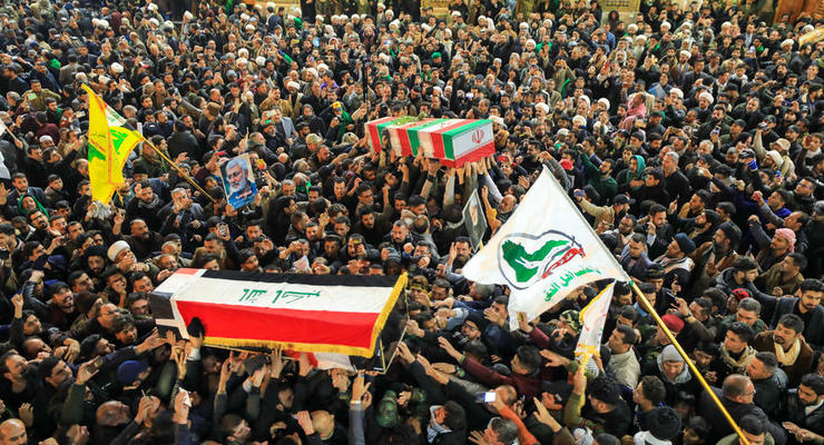 Похороны Сулеймани в Иране: число погибших превысило 50 человек