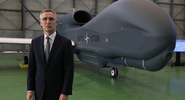 НАТО открыло первую система беспилотной авиаразведки