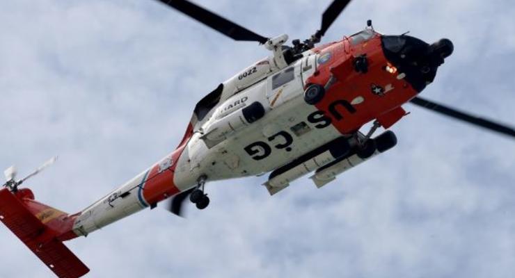 Военный вертолет США сел на воду в Японии