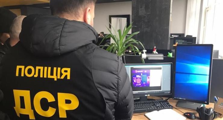 В Киеве "накрыли" онлайн-казино с месячным оборотом в $1 миллион