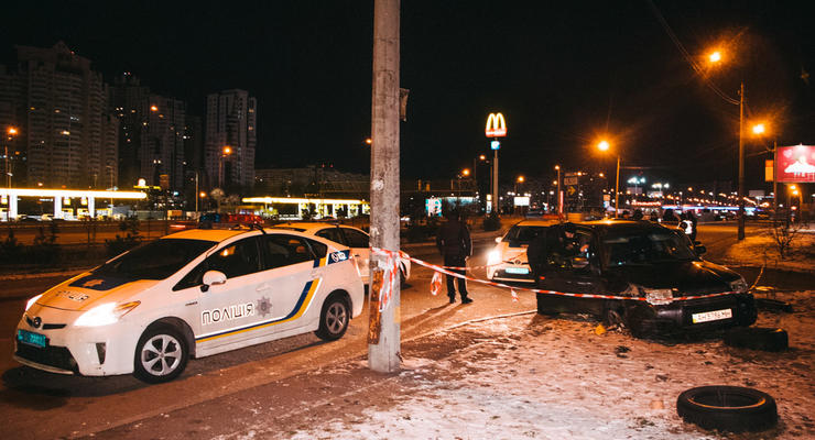 В Киеве произошла погоня со стрельбой
