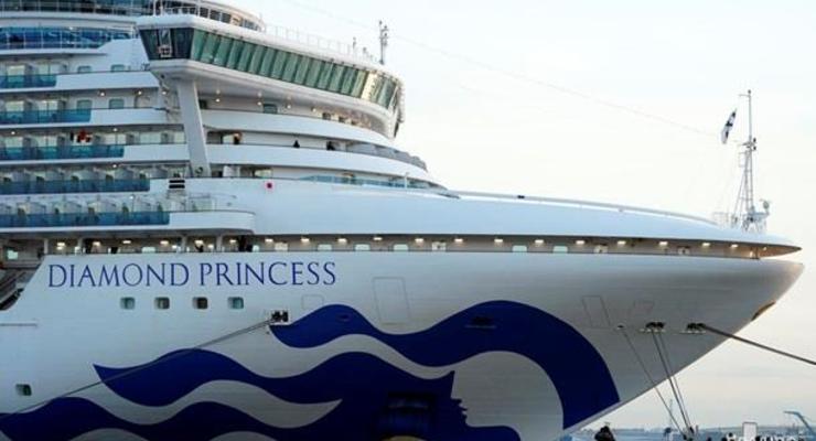 На лайнере Diamond Princess коронавирус выявили еще у 60 человек
