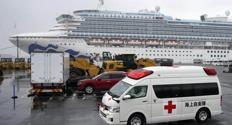 Украина не будет эвакуировать своих граждан с лайнера Diamond Princess