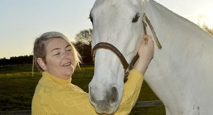 Лошадь спасла наездницу от смертельной болезни