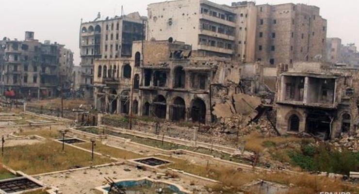 В Сирии начали восстанавливать элитный район Алеппо