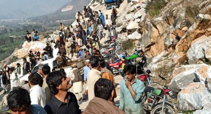 В Пакистане девять человек погибли на мраморной шахте