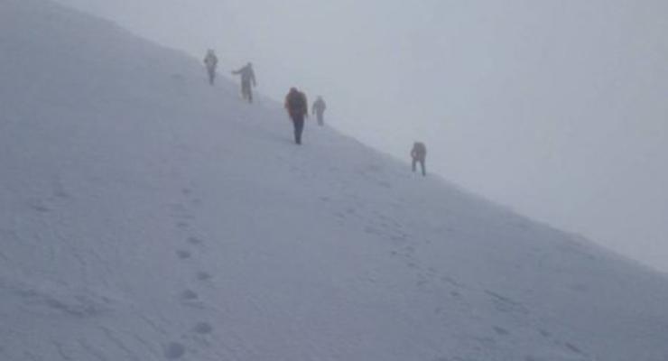 На горе Петрос в Карпатах пропали четверо туристов из Киева