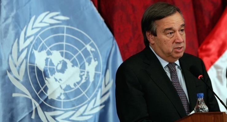 Генсек ООН сделал заявление по эскалации в Сирии