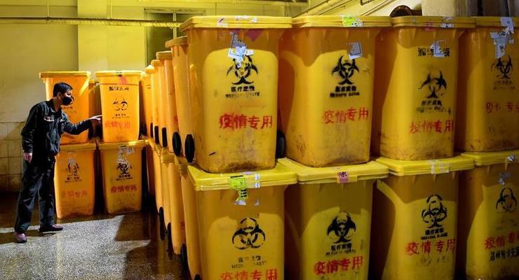 Коронавирус: в Китае утилизировали более 120 тысяч тонн медицинских отходов