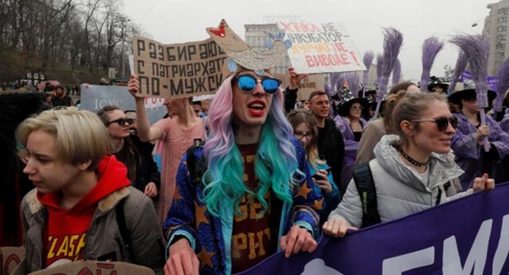 Итоги 8 марта: Марш женщин и Зеленский поговорил с Путиным