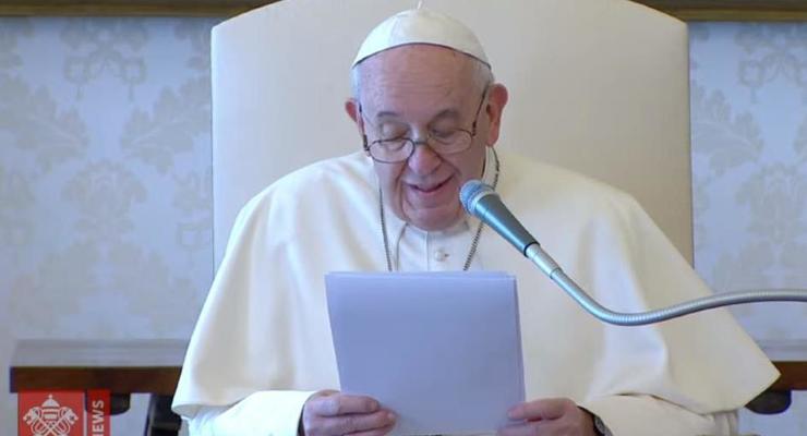 Папа Римский впервые провел аудиенцию онлайн