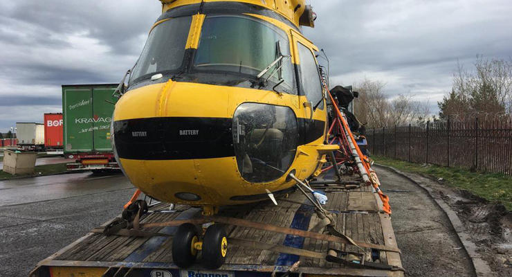В Украину из Польши пытались провезти вертолет