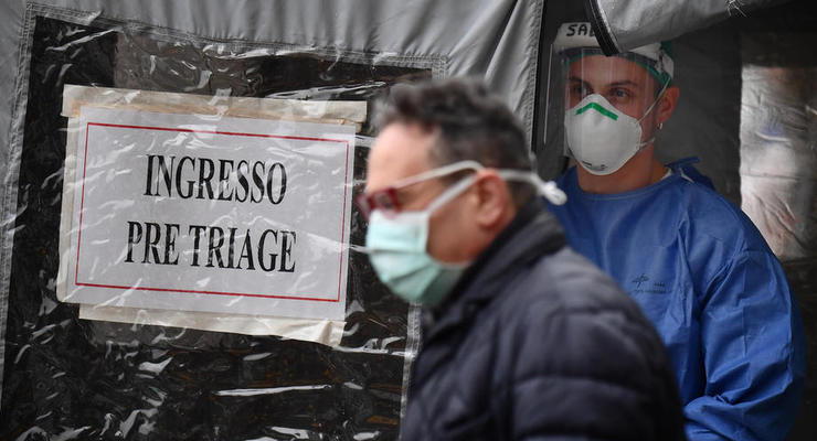 В Италии за сутки рекордная смертность от COVID-19