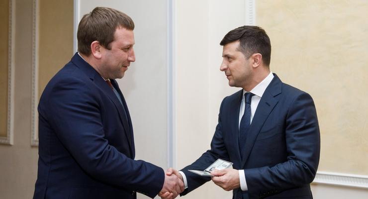 Зеленский встретился с новым губернатором Тернопольской области