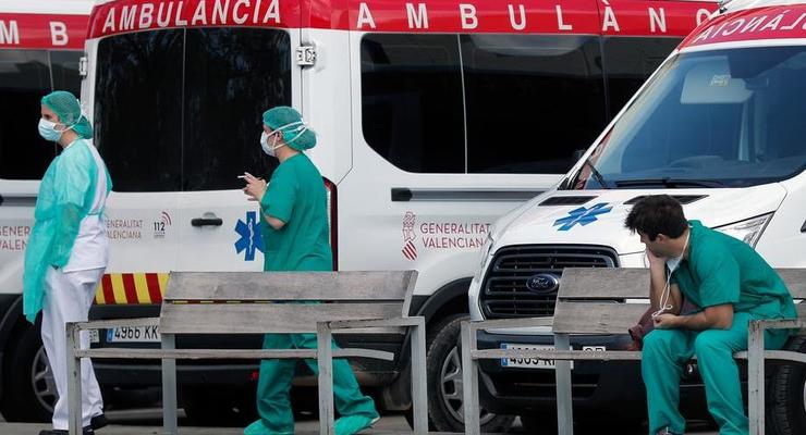 В Испании рекордная смертность от коронавируса