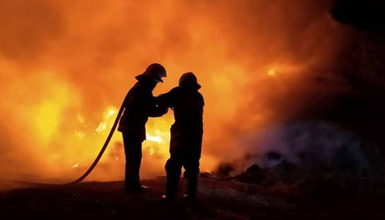 Пожар в Чернобыльской зоне: Огонь не утихает уже четвертые сутки