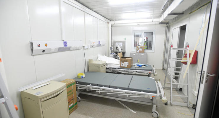 МОЗ может развернуть временные госпитали для инфицированных COVID-19