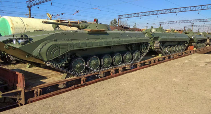 Армия начала получать новые БМП-1