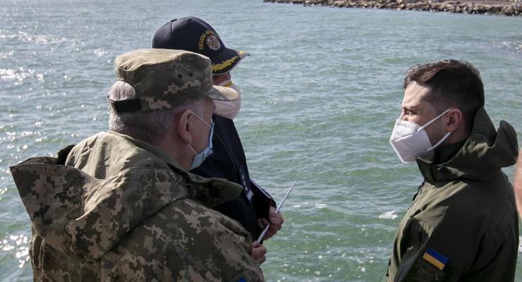 В Бердянске построят объекты для базы ВМС Украины