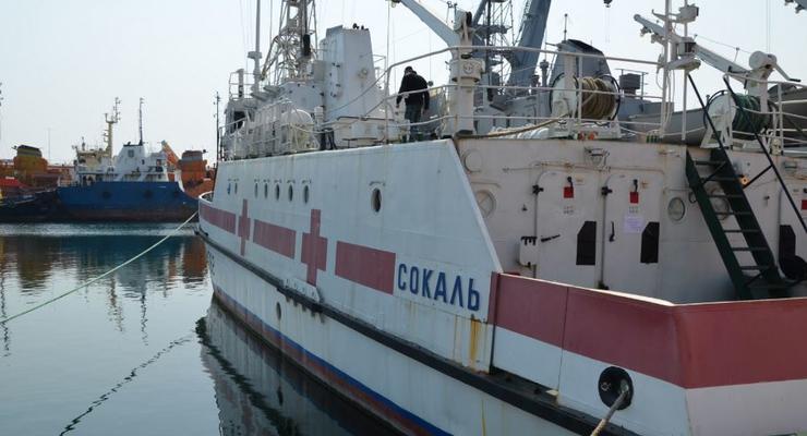 В ВМС Украины подготовили санитарное судно для больных COVID-19