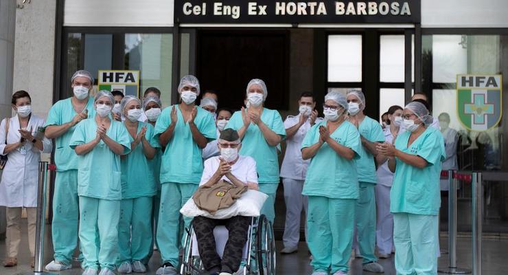 В Бразилии 99-летний ветеран войны вылечился от коронавируса