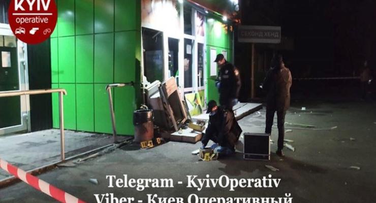 В Киеве подорвали банкомат