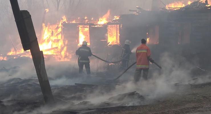Пожары в Украине: МВД не исключает диверсии
