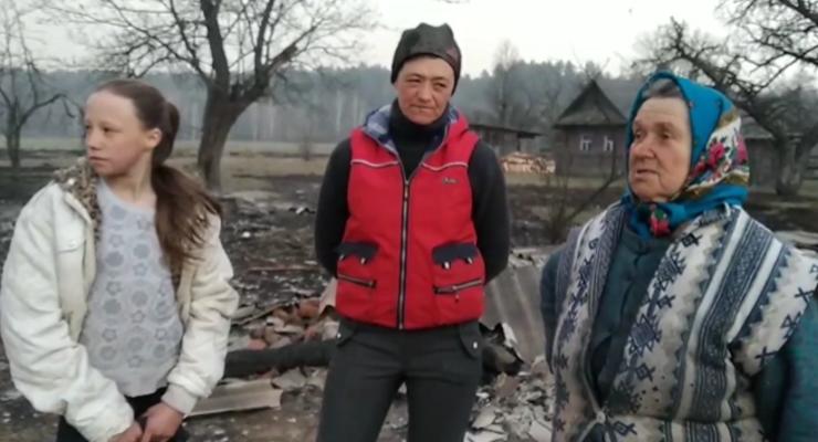 "Легли в канаву": Погорельцы из Житомирской области рассказали про пожар