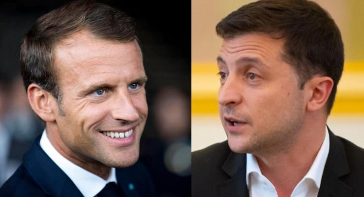 Зеленский созвонился с Макроном: Президент Франции приедет в Украину