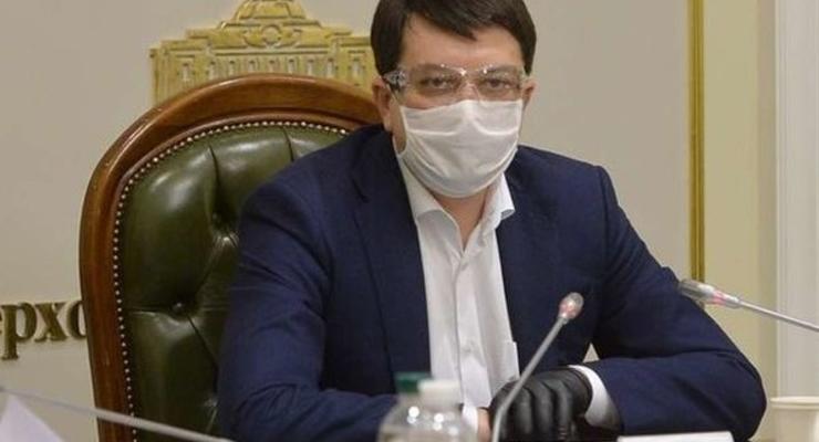 Разумков ответил, поддержит ли назначение Саакашвили в Кабмин