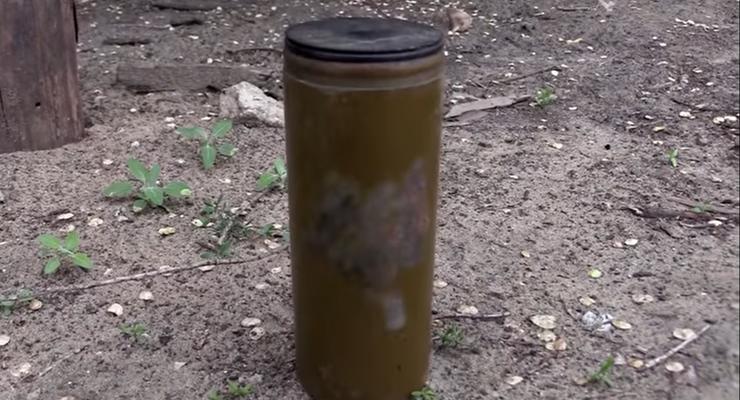 В ООС сняли на видео установку минного поля сепаратистами