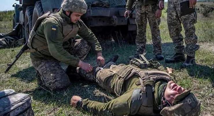 На Донбассе ранили бойца ВСУ - штаб