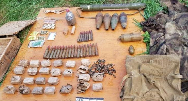 В Луганской области нашли арсенал боевиков