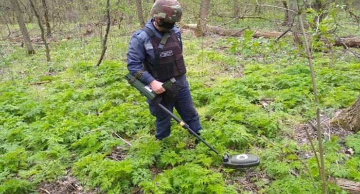 На Донбассе минами загрязнено 21 тыс км&#178; украинской земли