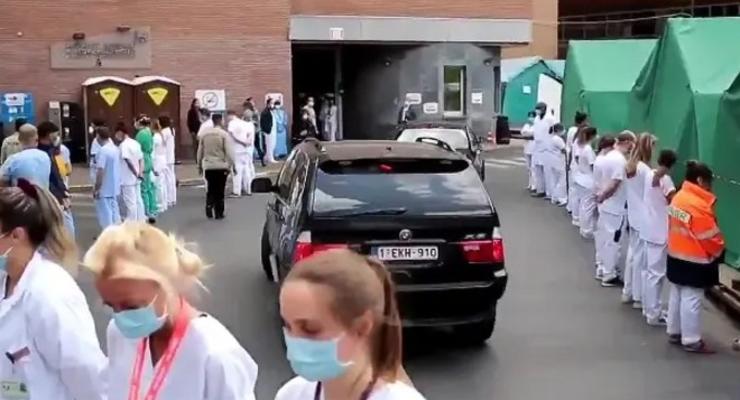 Бельгийские медики устроили “коридор позора” премьер-министру