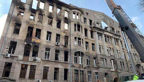 Пожар в колледже в Одессе: подозреваемой избрали меру пресечения