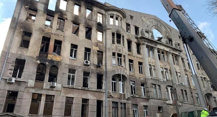 Пожар в колледже в Одессе: подозреваемой избрали меру пресечения