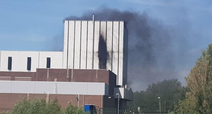 Закрытая АЭС загорелась в Нидерландах