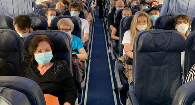 Украинцев будут эвакуировать 40 рейсов из разных стран