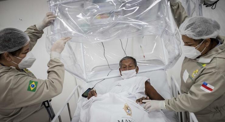 В Бразилии новый рекорд смертности от коронавируса