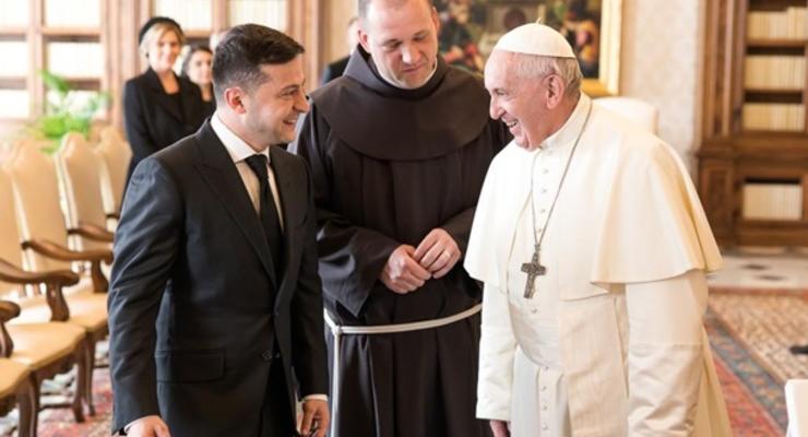 Папа Франциск занимается освобождением Маркива