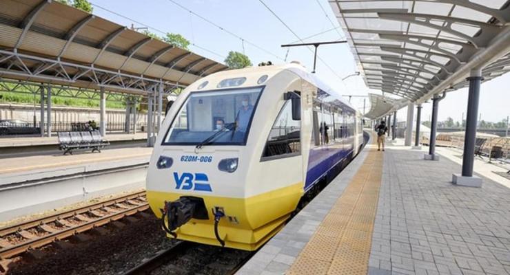В Киеве поезд Kyiv Boryspil Express возобновляет свою работу