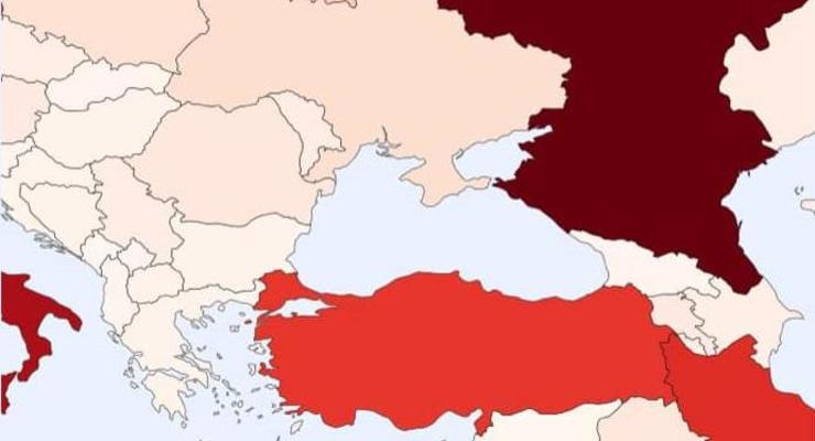 В Испании телекомпания исправила карту с "российским" Крымом