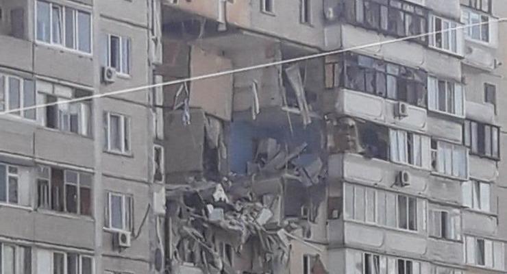 Взрыв в Киеве: обвалилось несколько квартир