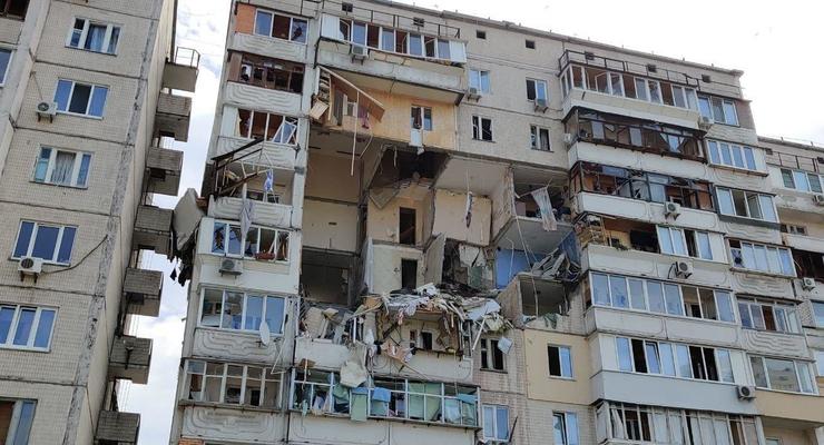 Взрыв в многоэтажке Киева: нашли погибшего