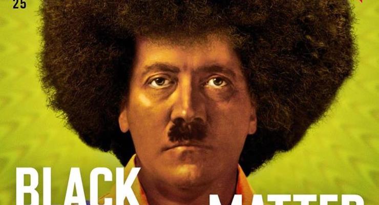Журнал оскандалился из-за обложки с афро-Гитлером